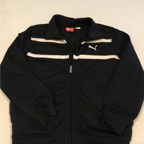BOYS PUMA BOYS ZIPPERED JACKET WITH POCKETS.         208​ - Picture 1 of 4